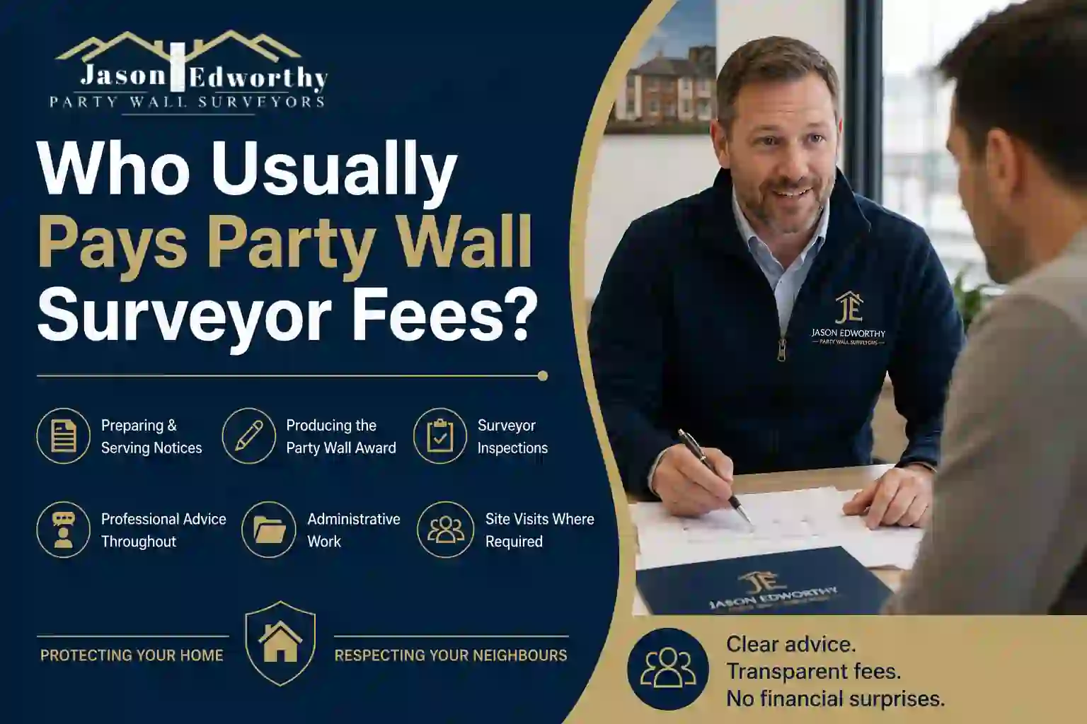 Who Usually Pays Party Wall Surveyor Fees Frampton Cotterell ?